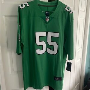 Kelly Green Brandon Graham Eagles Men's Jersey